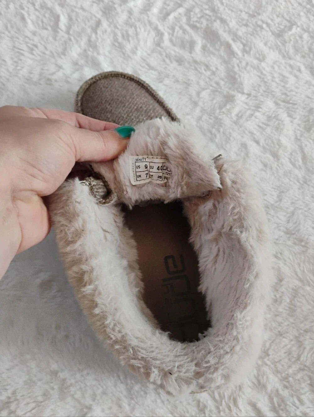 Hey Dude Britt Faux Fur Lined Booties